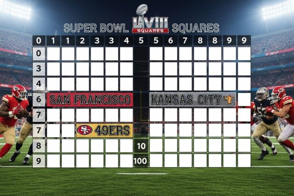 super bowl squares 2025