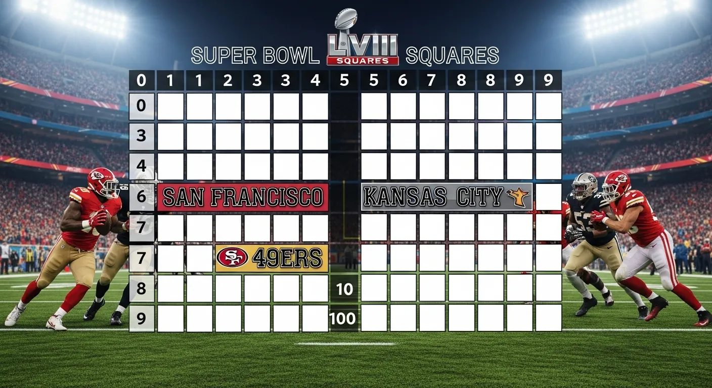 super bowl squares 2025
