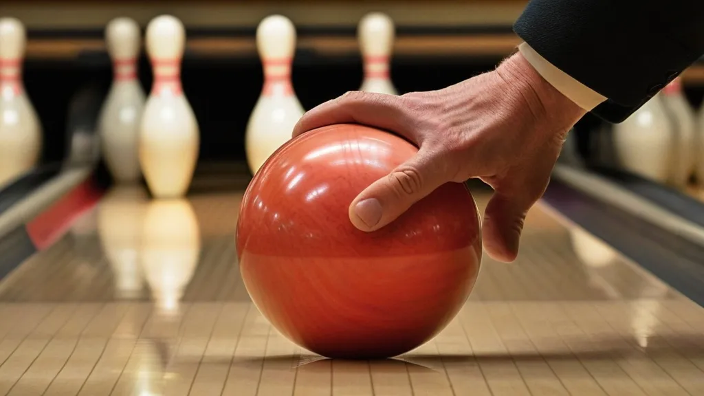 duckpin bowling setup