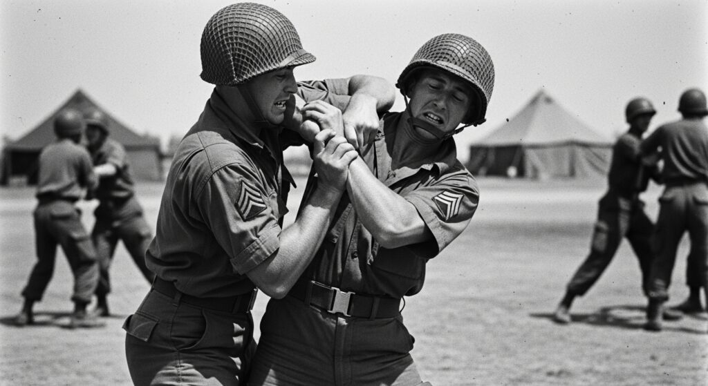 early Krav Maga military training