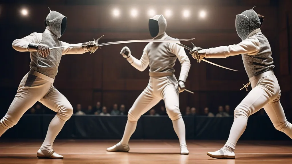 fencing sword types