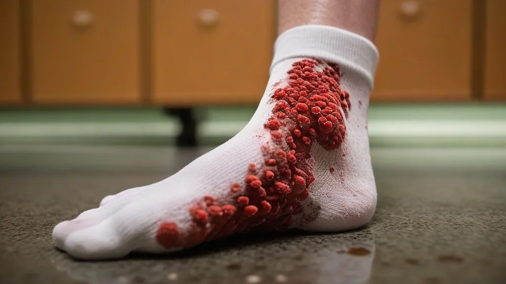 athlete's foot transmission risks
