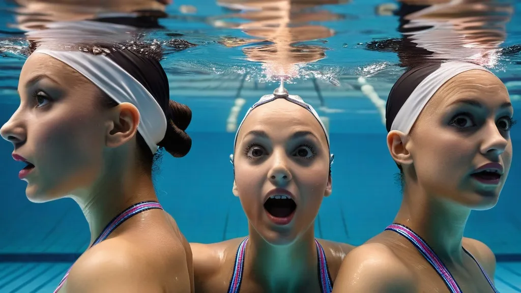 synchronized swimming competition