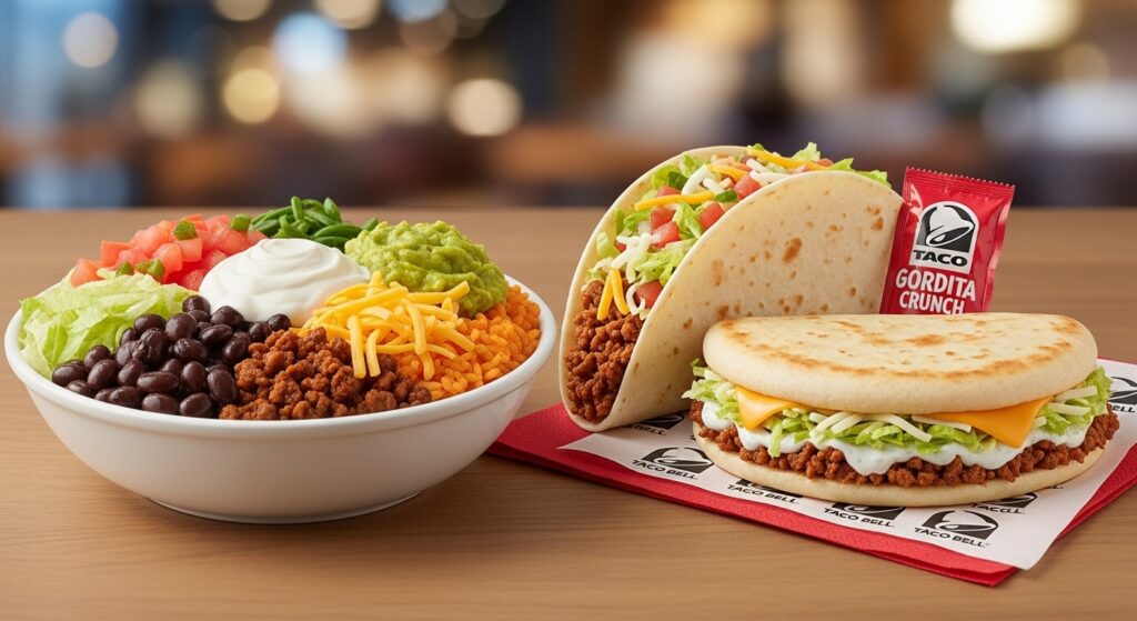 High protein Taco Bell meals