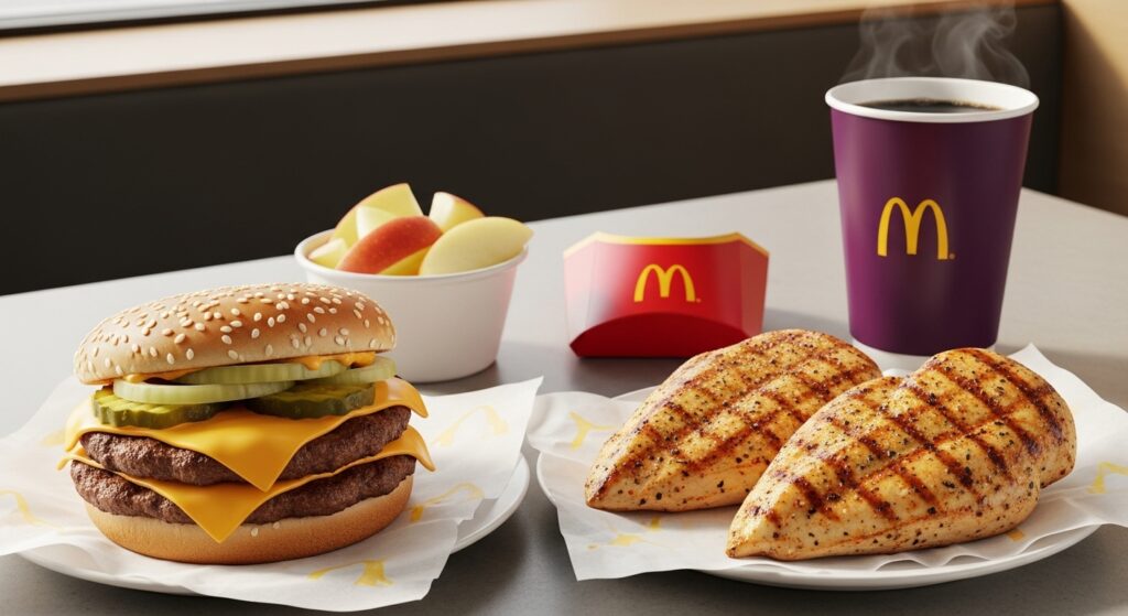 High protein meals from McDonald’s