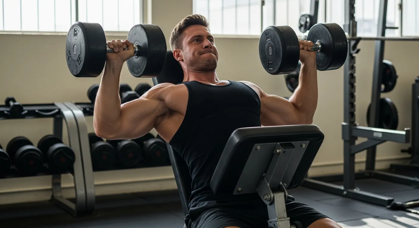 incline dumbbell press